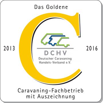 Das Goldene C 2013-2016: Caravaning-Fachbetrieb mit Auszeichnung
