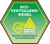 DCC-Vertrauenssiegel vom Deutschen Camping-Club e.V.