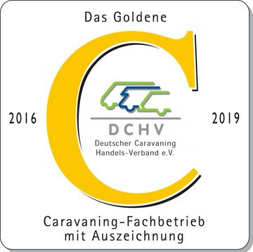 Das Goldene C 2016-2019: Caravaning-Fachbetrieb mit Auszeichnung